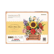Afbeelding in Gallery-weergave laden, 3D Puzzel - Houten Bloemenkist