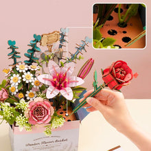 Afbeelding in Gallery-weergave laden, 3D Puzzel - Houten Bloemenmand