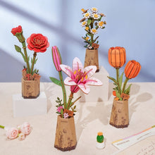 Afbeelding in Gallery-weergave laden, 3D Puzzel - Roze Leliebloem