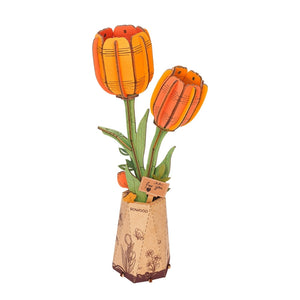 3D Puzzel - Oranje Tulp