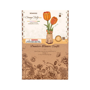 3D Puzzel - Oranje Tulp