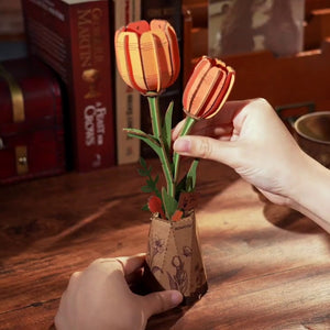 3D Puzzel - Oranje Tulp