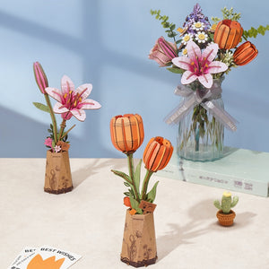 3D Puzzel - Oranje Tulp