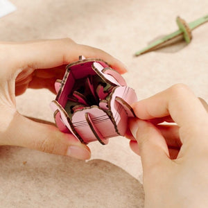 3D Puzzel - Roze Tulp