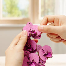 Afbeelding in Gallery-weergave laden, 3D Puzzel - Paarse Mottenorchidee