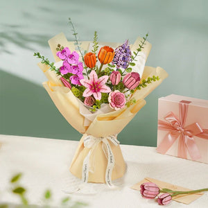 3D Puzzel - Paarse Mottenorchidee