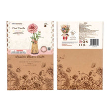 Afbeelding in Gallery-weergave laden, 3D Puzzel - Roze Dahlia