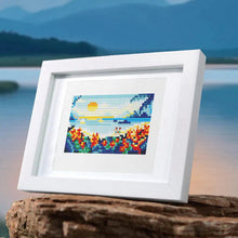Afbeelding in Gallery-weergave laden, Mini Diamond Painting 15x20cm (2 stuks) - Sterrennacht en Zon