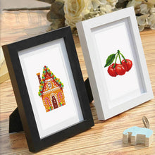 Afbeelding in Gallery-weergave laden, Mini Diamond Painting 15x20cm (2 stuks) - Puppydromen en Cottage