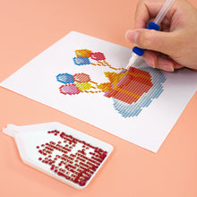 Afbeelding in Gallery-weergave laden, Mini Diamond Painting 15x20cm (2 stuks) - Dozen en Ballonnen