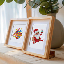 Afbeelding in Gallery-weergave laden, Mini Diamond Painting 15x20cm (2 stukken) - Tomatensap en Kerstman
