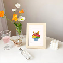 Afbeelding in Gallery-weergave laden, Mini Diamond Painting 15x20cm (2 stuks) - Cocktail en Cupcake