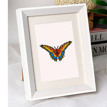 Afbeelding in Gallery-weergave laden, Mini Diamond Painting 15x20cm (2 stuks) - Vlinder en Vogel