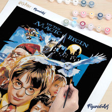 Afbeelding in Gallery-weergave laden, Schilderen op Nummer - Harry Potter en de Steen der Wijzen - Poster