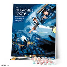 Afbeelding in Gallery-weergave laden, Schilderen op Nummer - Harry Potter - Vlucht vanuit Engeland naar Hogwarts