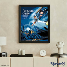 Afbeelding in Gallery-weergave laden, Schilderen op Nummer - Harry Potter - Vlucht vanuit Engeland naar Hogwarts
