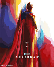Afbeelding in Gallery-weergave laden, Schilderen op Nummer - Superman in de lucht - Poster