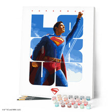 Afbeelding in Gallery-weergave laden, Schilderen op Nummer - Superman tussen de wolken