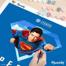 Afbeelding in Gallery-weergave laden, Schilderen op Nummer - Superman met “S”-schild