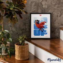 Afbeelding in Gallery-weergave laden, Schilderen op Nummer - Superman - Lois en Clark tussen de wolken