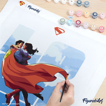 Afbeelding in Gallery-weergave laden, Schilderen op Nummer - Superman - Lois en Clark tussen de wolken