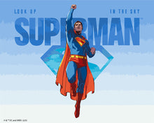 Afbeelding in Gallery-weergave laden, Schilderen op Nummer - Superman vliegend in de lucht