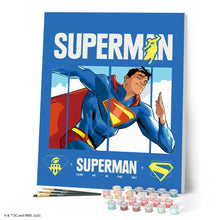Afbeelding in Gallery-weergave laden, Schilderen op Nummer - Rennende Superman
