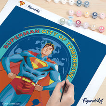Afbeelding in Gallery-weergave laden, Schilderen op Nummer - Superman - Stad van Morgen