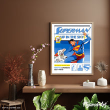 Afbeelding in Gallery-weergave laden, Schilderen op Nummer - Superman in de lucht