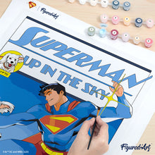 Afbeelding in Gallery-weergave laden, Schilderen op Nummer - Superman in de lucht