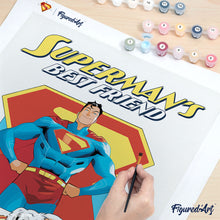 Afbeelding in Gallery-weergave laden, Schilderen op Nummer - Supermans beste vriend