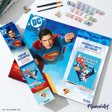 Afbeelding in Gallery-weergave laden, Schilderen op Nummer - Superman &amp; Krypto met skyline 1