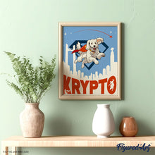 Afbeelding in Gallery-weergave laden, Schilderen op Nummer - Superman - Vliegende Krypto