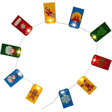 Afbeelding in Gallery-weergave laden, Kerstboomornament met LED-verlichting Set van 10 stuks