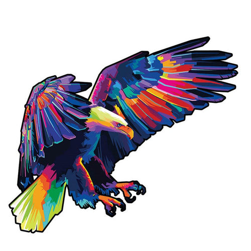 Houten Puzzel - Majestueuze Adelaar