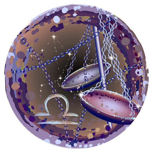 Houten Puzzel - Weegschaal Libra