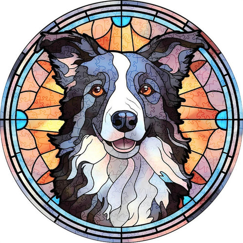Houten Puzzel - Bordercollie