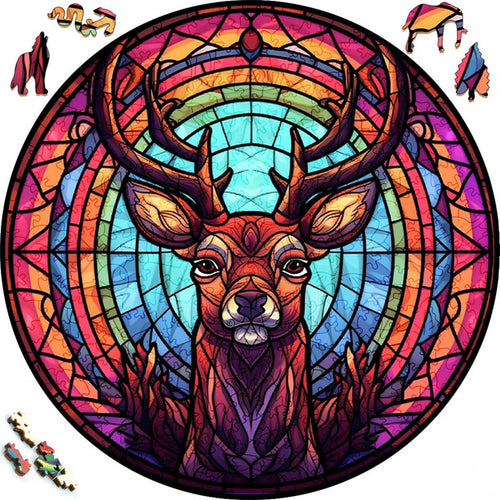 Houten Puzzel - Schemerhert