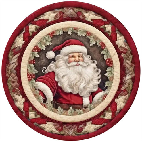 Houten Puzzel - Kerstman Ornament