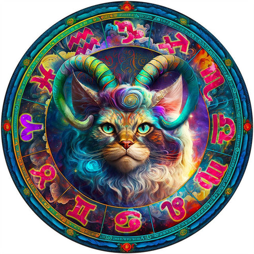 Houten Puzzel - Kat Ram