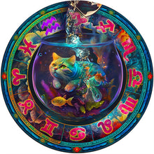 Afbeelding in Gallery-weergave laden, Houten Puzzel - Waterman Kat