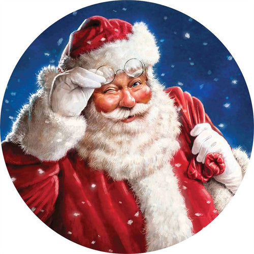 Houten Puzzel - Knik van de Kerstman