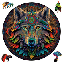 Afbeelding in Gallery-weergave laden, Houten Puzzel - Stammenwolf