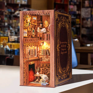 MiniCity Book Nook Kit, DIY miniatuur poppenhuis Booknook Kit voor MiniCity Book Nook Kit, DIY miniatuur poppenhuis Booknook Kit voor