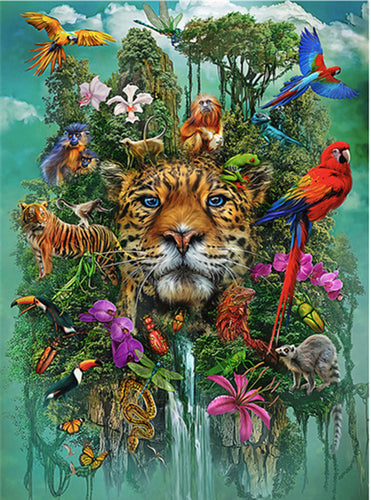 Houten Puzzel - Jungle Luipaard