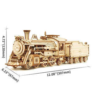 3D Puzzel - Stoomlocomotief Prime