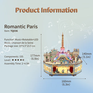 3D Puzzel - Romantisch Parijs