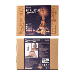 3D Puzzel - Nacht van de Eiffeltoren