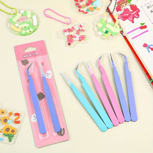 Diamond Painting Pincetten in 4 Kleuren Accessoires