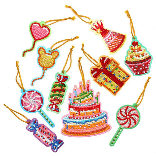 Diamond Painting Hanger Set van 10 stuks